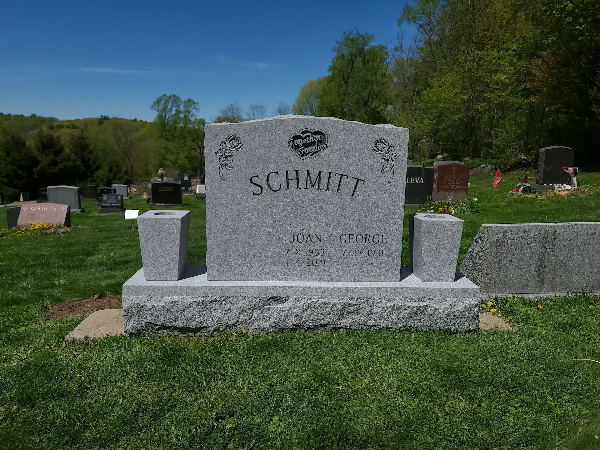 Granite Family Mausoleum hand-carved by NJ Mausoleum Guide in NJ — image 1